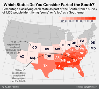Illustration for article titled Defining the South & Midwest - 538